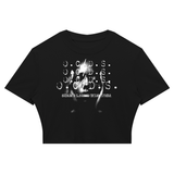 The “voices” Ribbed Crop T-Shirt